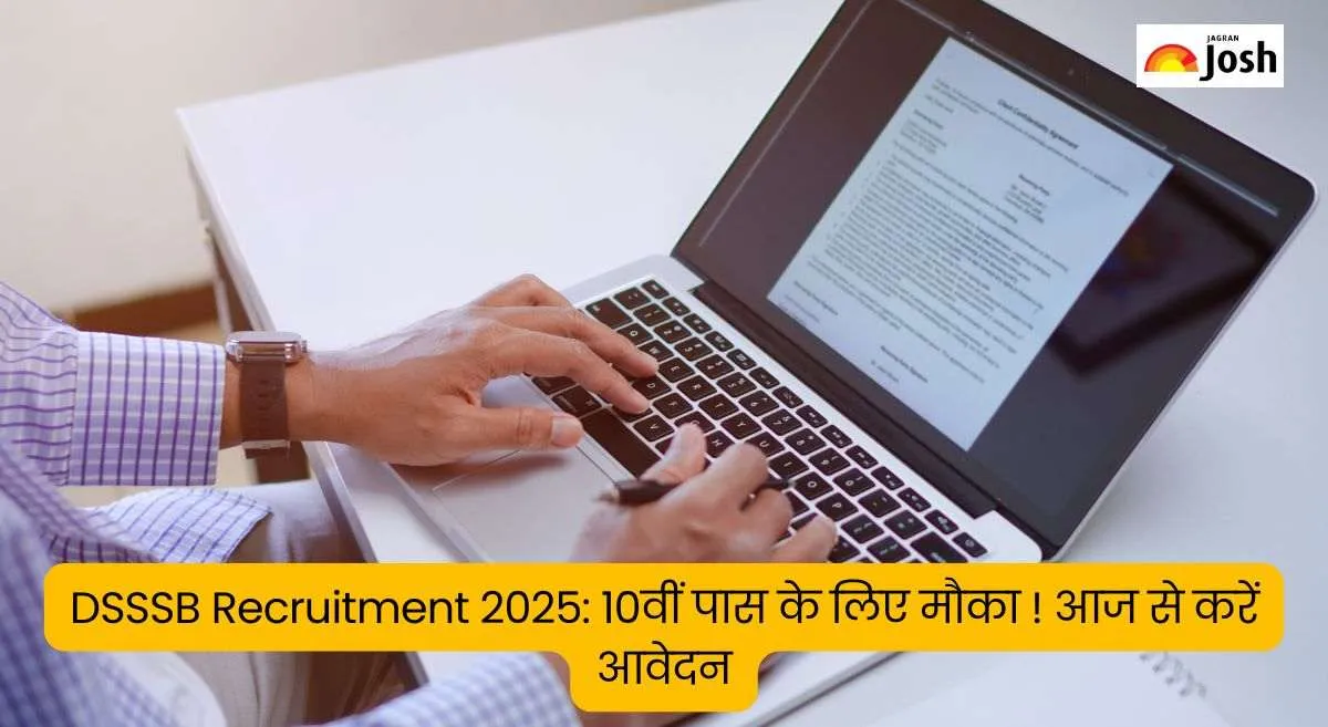 DSSSB Recruitment 2025