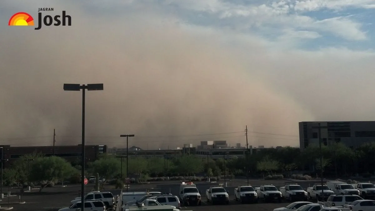 Haboob, Arizona dust storm, Courtesy - National Oceanic and Atmospheric Administration.