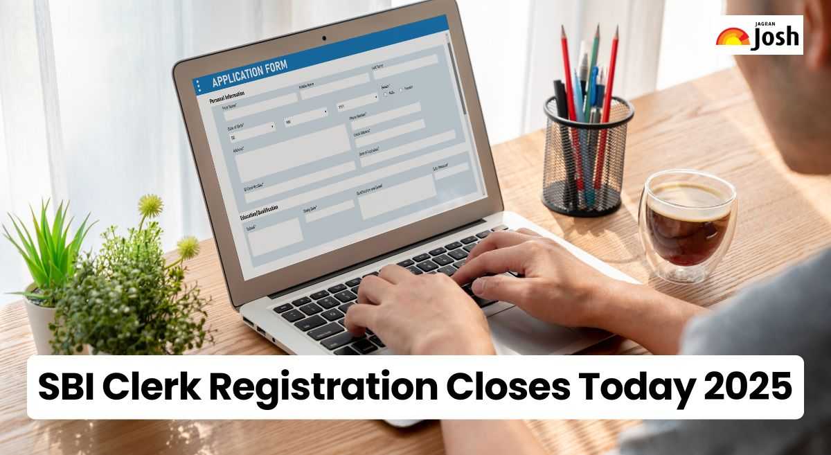 SBI Clerk Registration Closes Today 2025: एसबीआई क्लर्क रजिस्ट्रेशन अंतिम तिथि आज, यहां sbi.co.in से करें तुरंत ऑनलाइन आवेदन