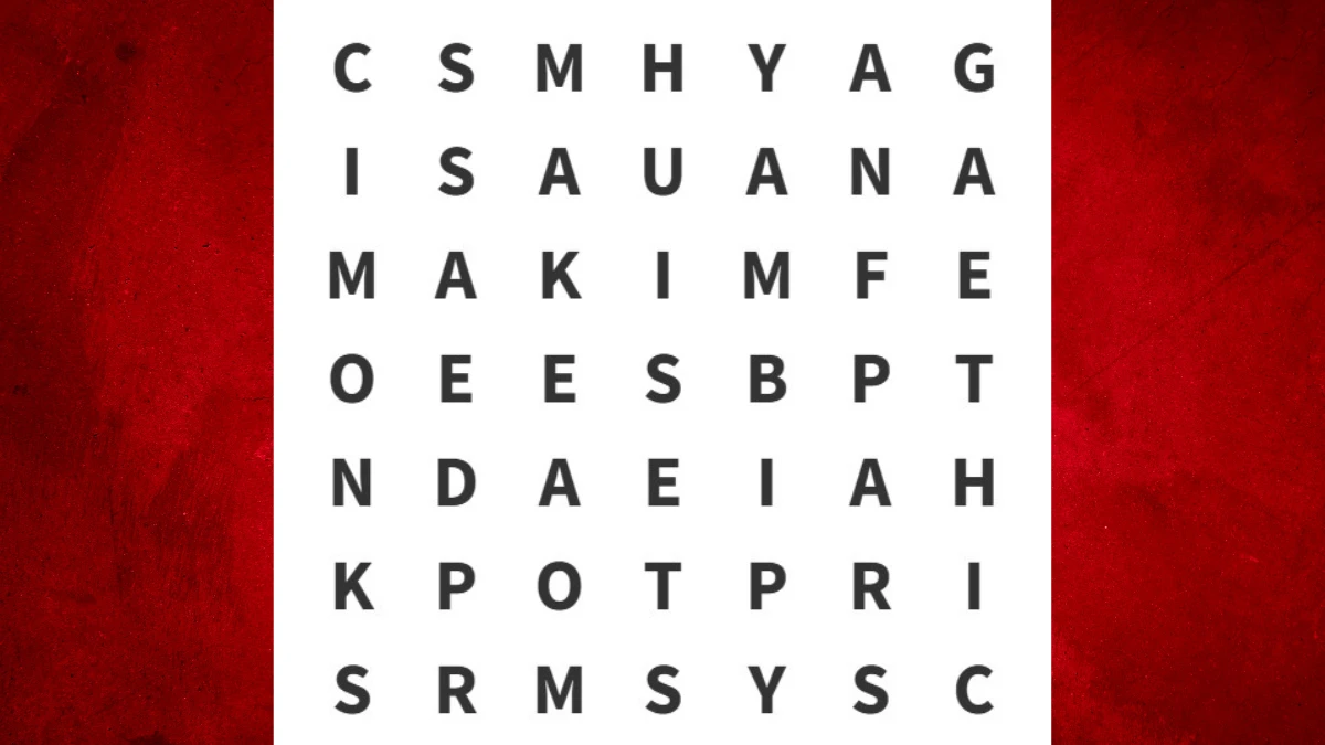 Word Puzzle: Think you are the smartest? Find “MONK” in 8 seconds!