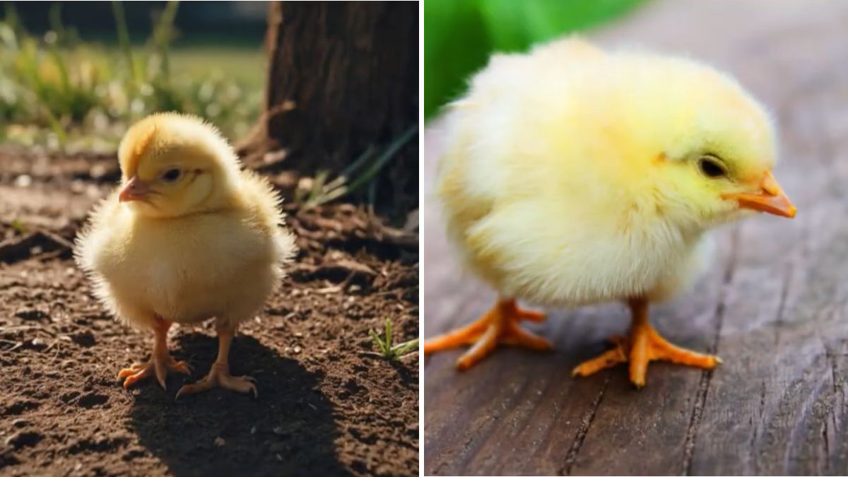 AI vs Real: Prove You Have 140+ IQ, Spot The Difference To Tell Which Chick Image Is Fake In 12 Seconds!