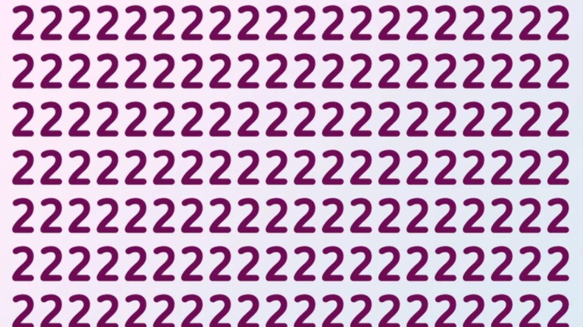 If you possess HD-Eye Vision with 140+ IQ, then find out the Odd Number in this “2” Repeating Series Brain Teaser