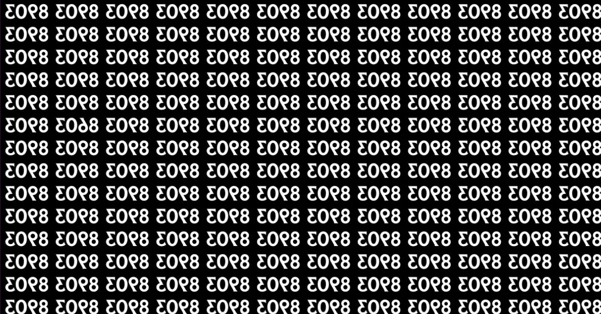 Find the Hidden Odd Number 8603