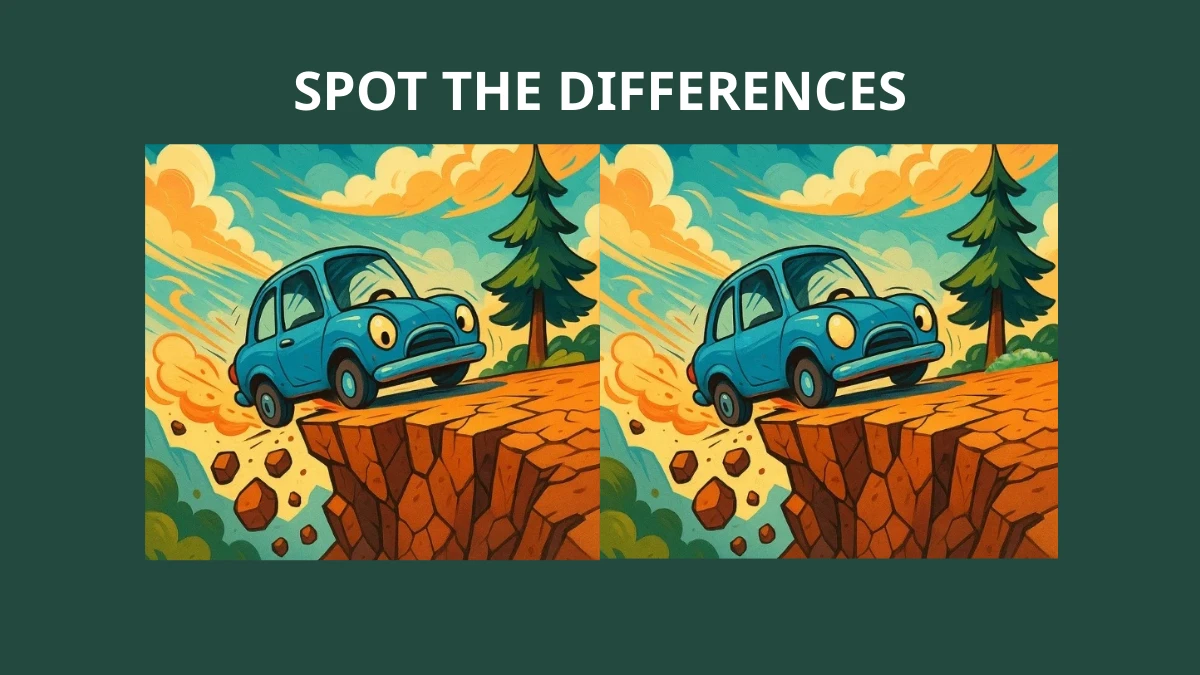 Spot the Differences between Hanging Car pictures in 10 Seconds!
