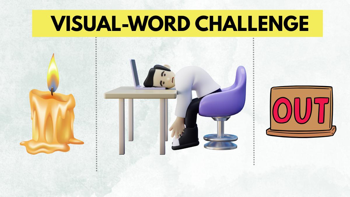 Only People With Razor-Sharp Eyes Can Decode What This Candle, Exhausted Man, and Out Sign Are Really Saying in 11 Seconds!

