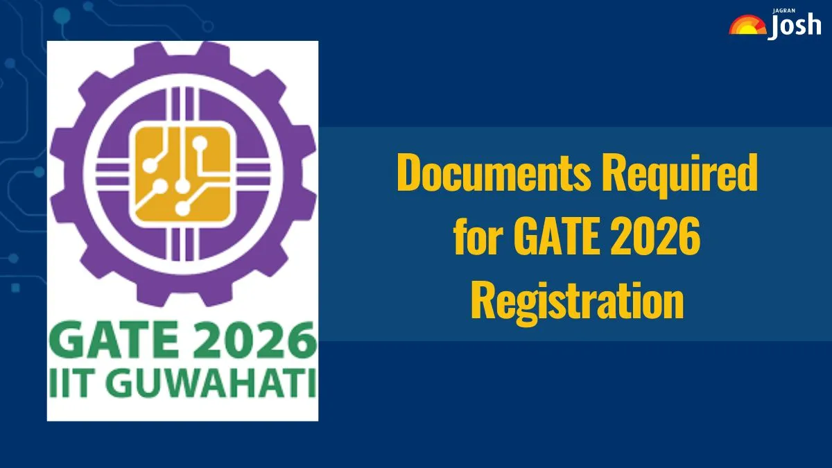 List of Documents Required in GATE 2026 Registration