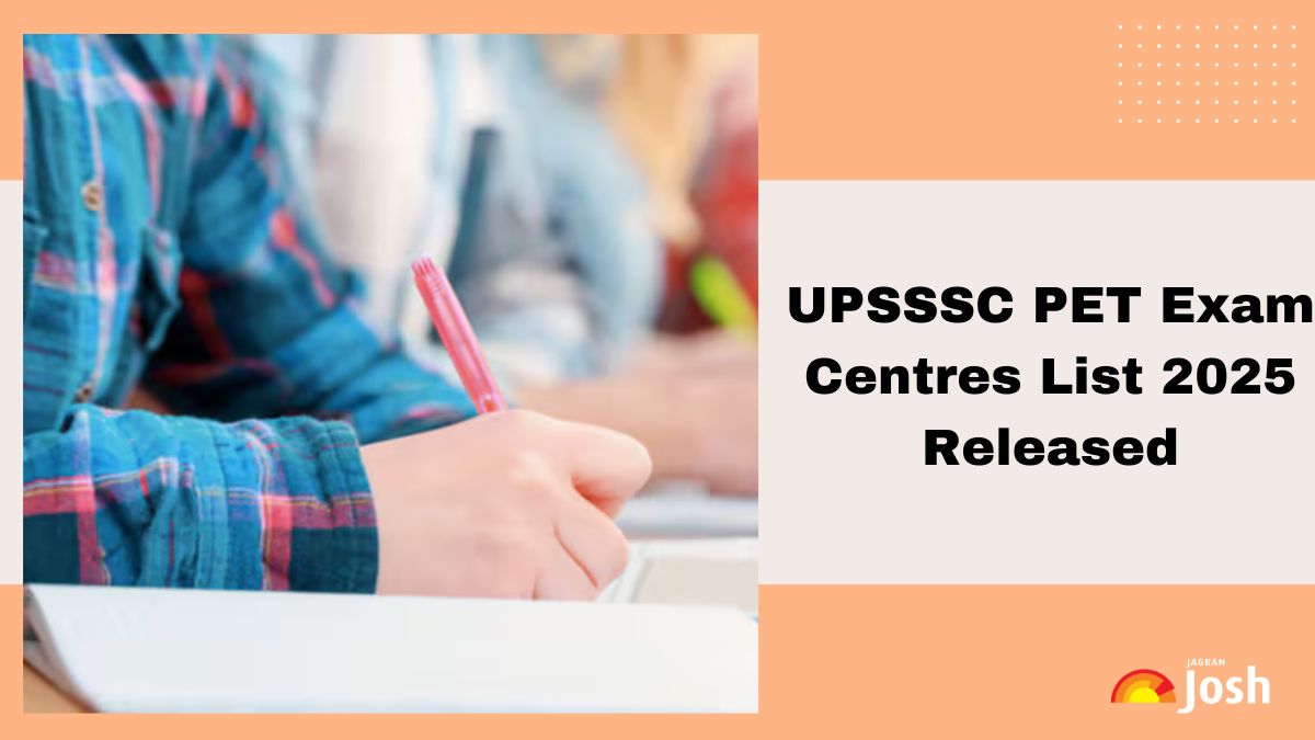 UPSSSC PET Exam Centre 2025: District Wise Test City List