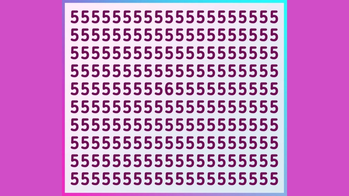 If you possess HD-Eye Vision with 140+ IQ, then find out the Odd Number in this “5” Repeating Series Brain Teaser