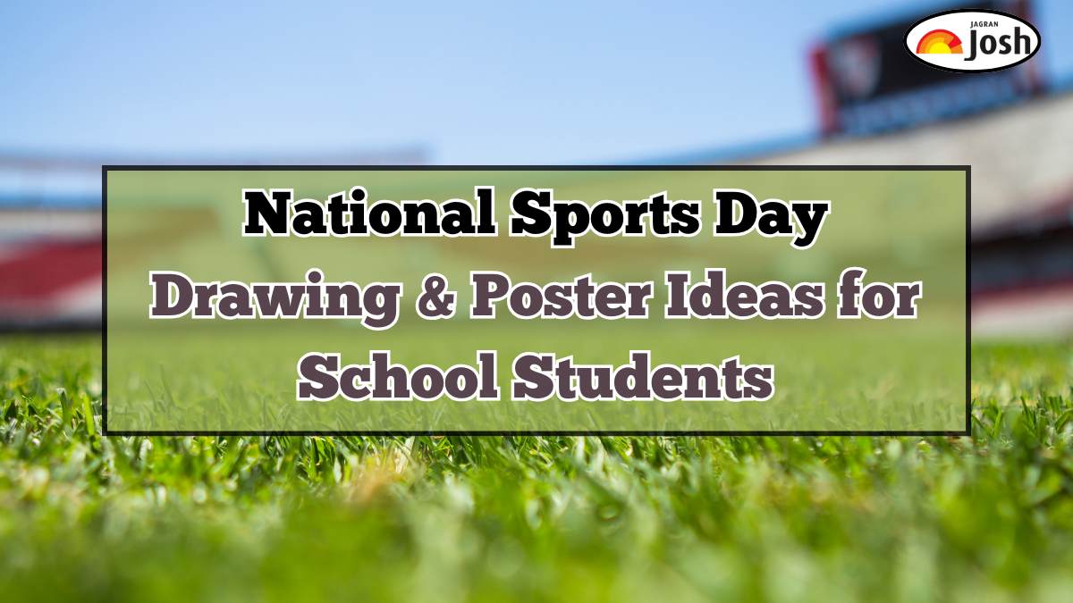 National Sports Day 2025 Poster and Banner Drawing for School Students and Children