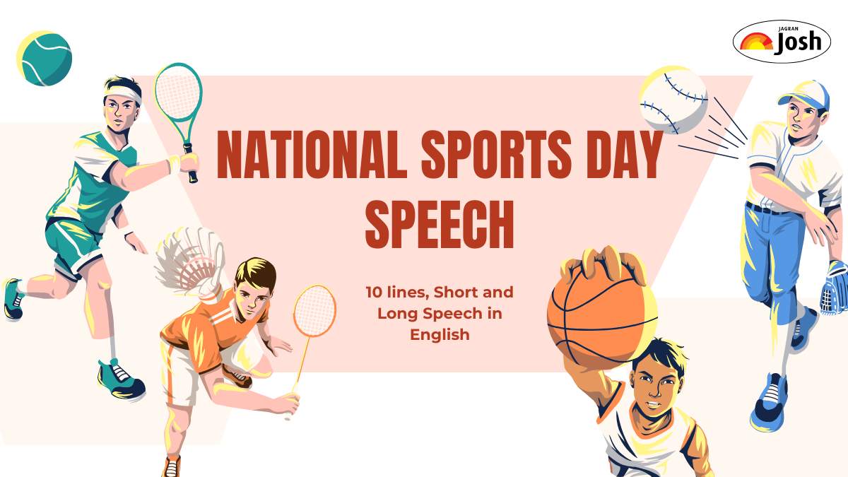 National Sports Day Speech: 10 lines, Short and Long Speech for Students