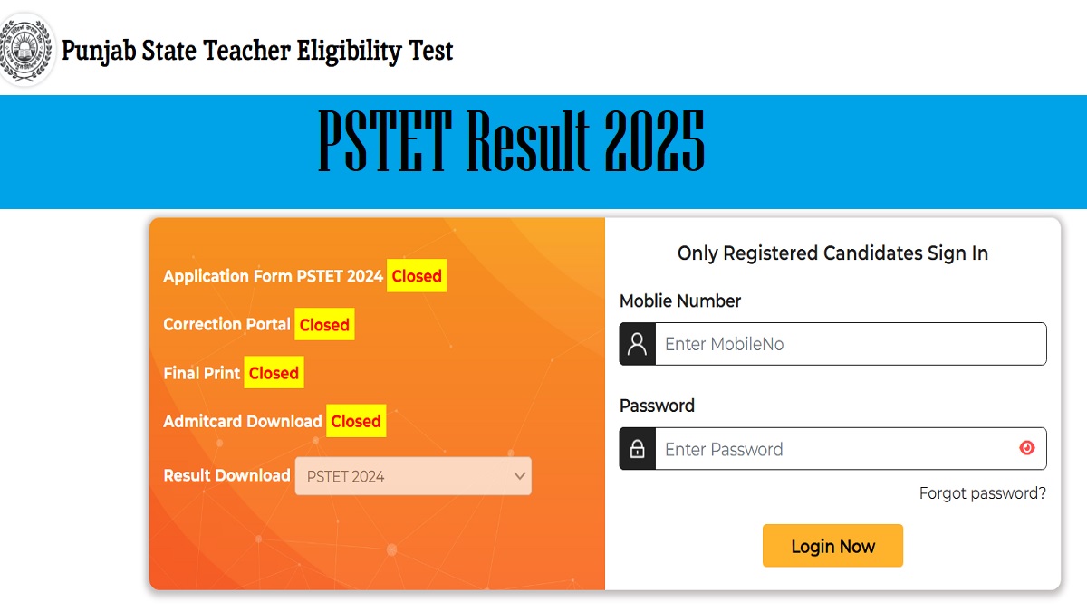 PSTET Revised Result 2025 Out at pstet.pseb.ac.in, Check Steps to Download Scorecard PDF Here