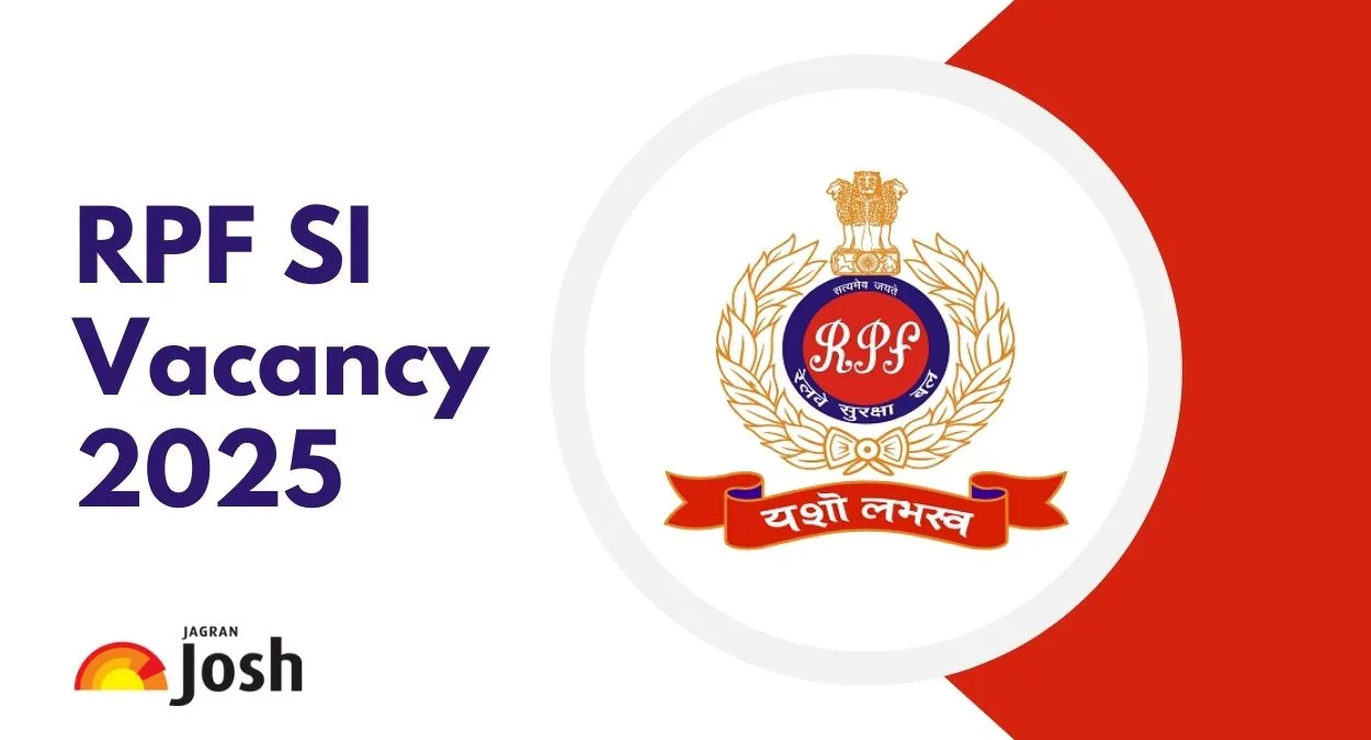 RPF SI Vacancy 2025 Out