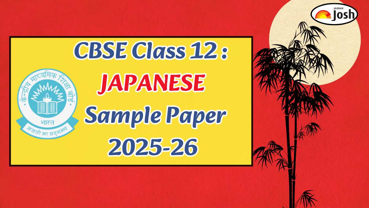 CBSE Class 12 Japanese Sample Paper 2025-26, Download Model Paper PDF FREE