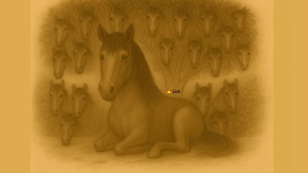 Count the Number of Horses in this Beautiful Artwork Optical Illusion