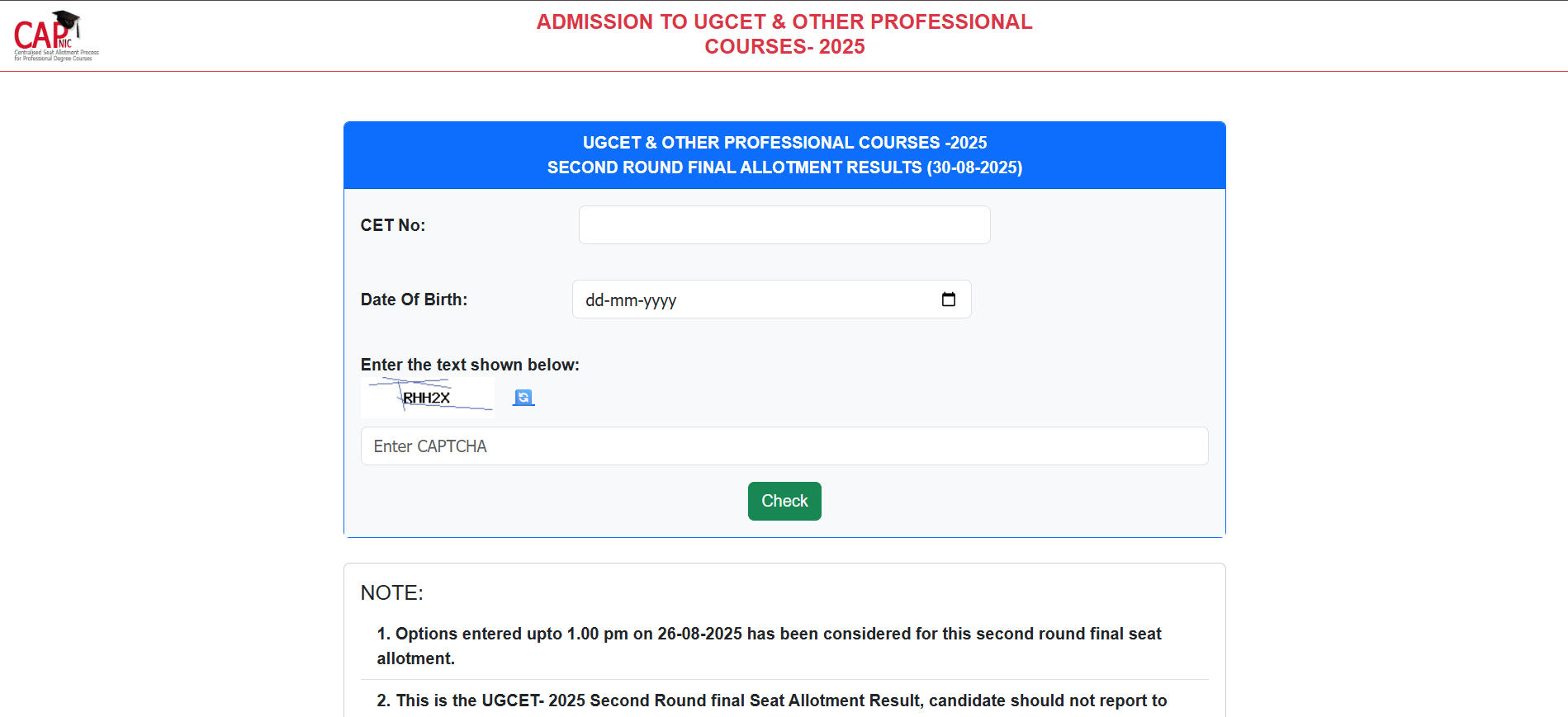 KCET 2025 Round 2 Final Seat Allotment Result Declared at cetonline.karnataka.gov.in; Check Details here