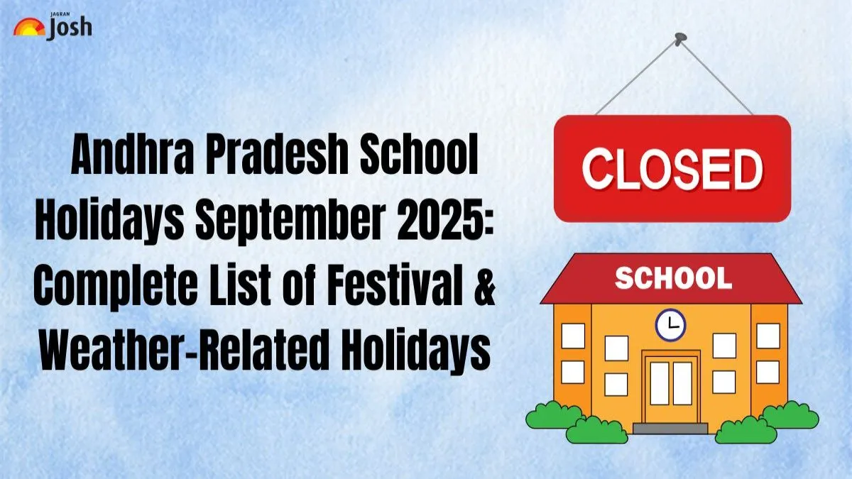 Andhra Pradesh School Holidays in September 2025