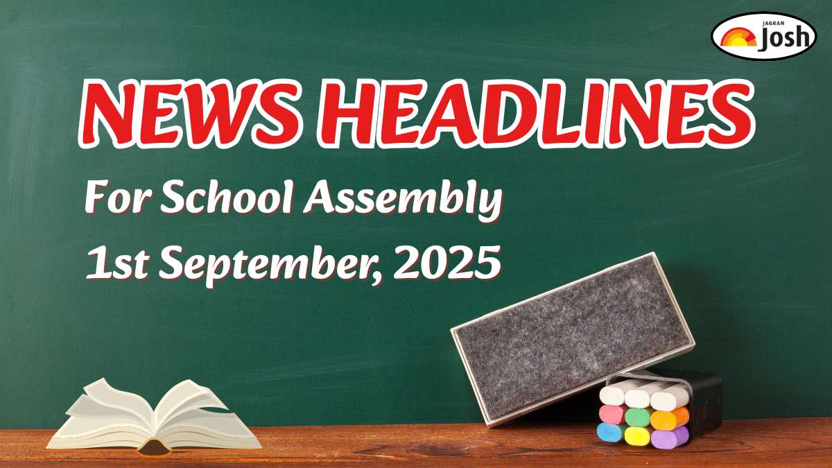 Today’s School Assembly Headlines (1st September 2025): PM Modi addresses the India-Japan Economic Forum, Stay Updated With Important News Headlines of National, International, Sports and Important Education News
