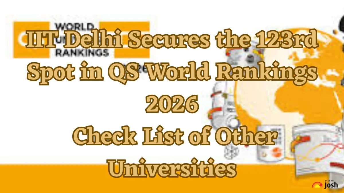 IIT Delhi Secures the 123rd Spot in QS World Rankings 2026
