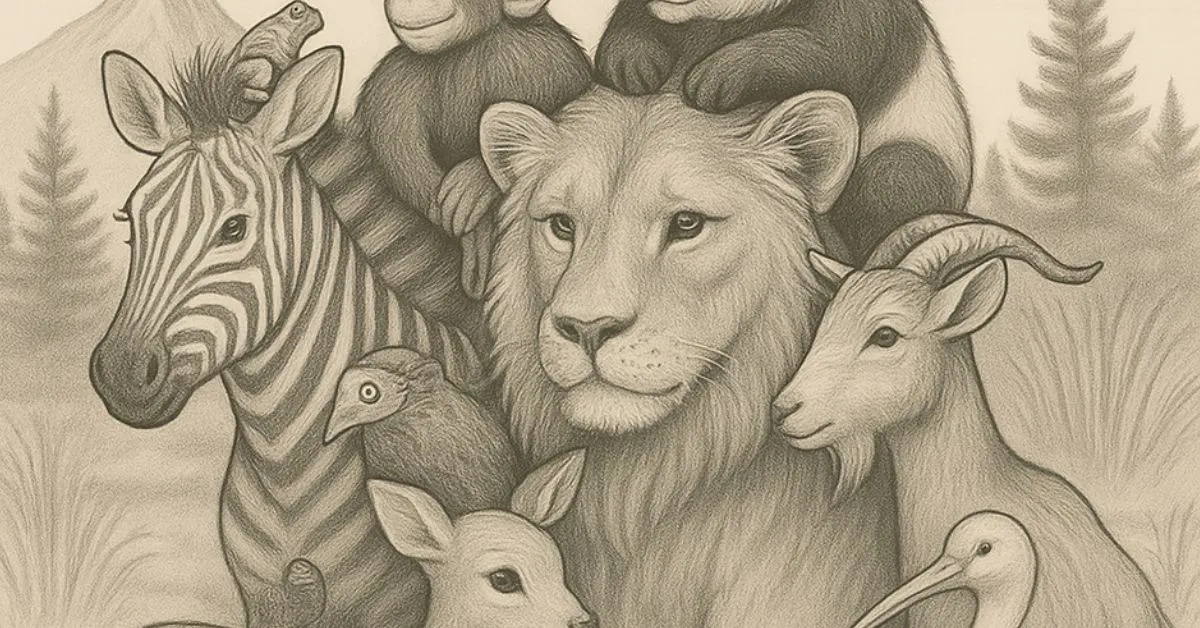 Count the Number of Animals in this Challenging Brain Teaser IQ Test
