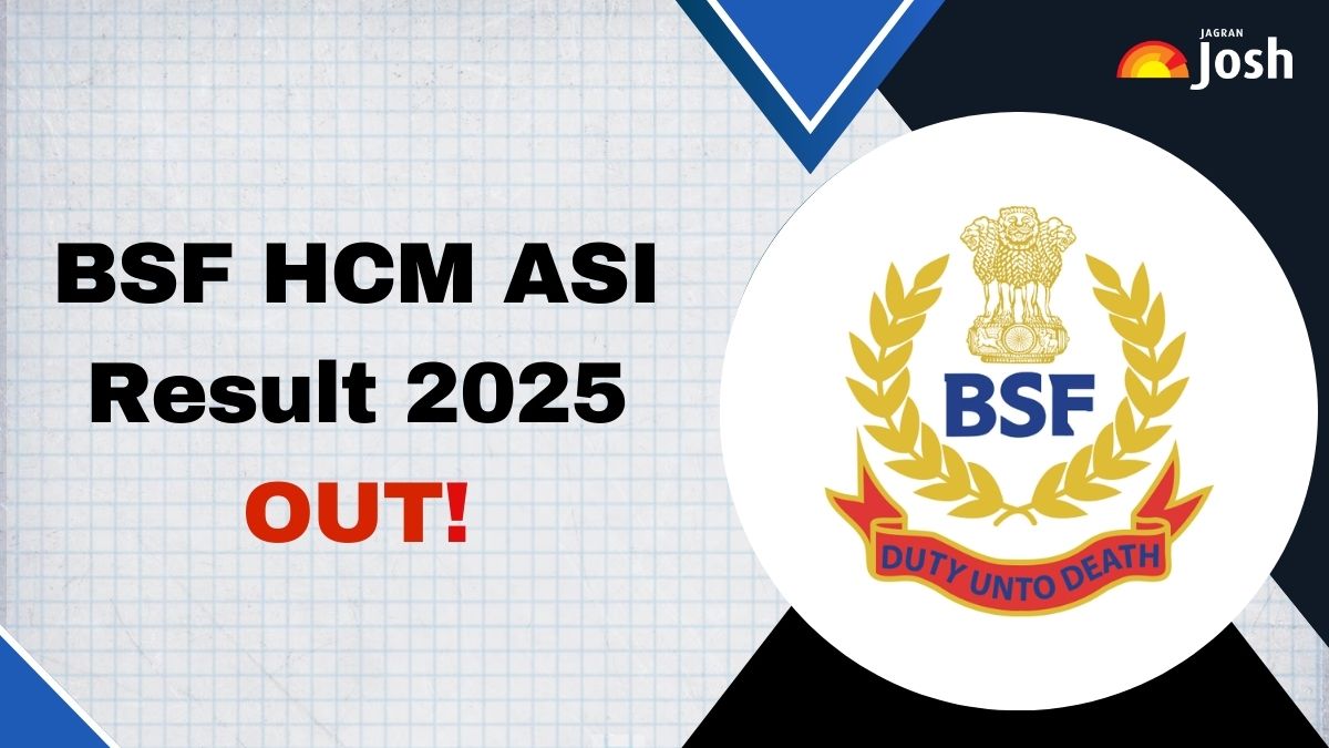 BSF HCM ASI Result 2025 OUT: बीएसएफ एचसीएम एएसआई पीईटी और पीएसटी के लिए परिणाम rectt.bsf.gov.in पर जारी, यहां देखें मेरिट सूची पीडीएफ