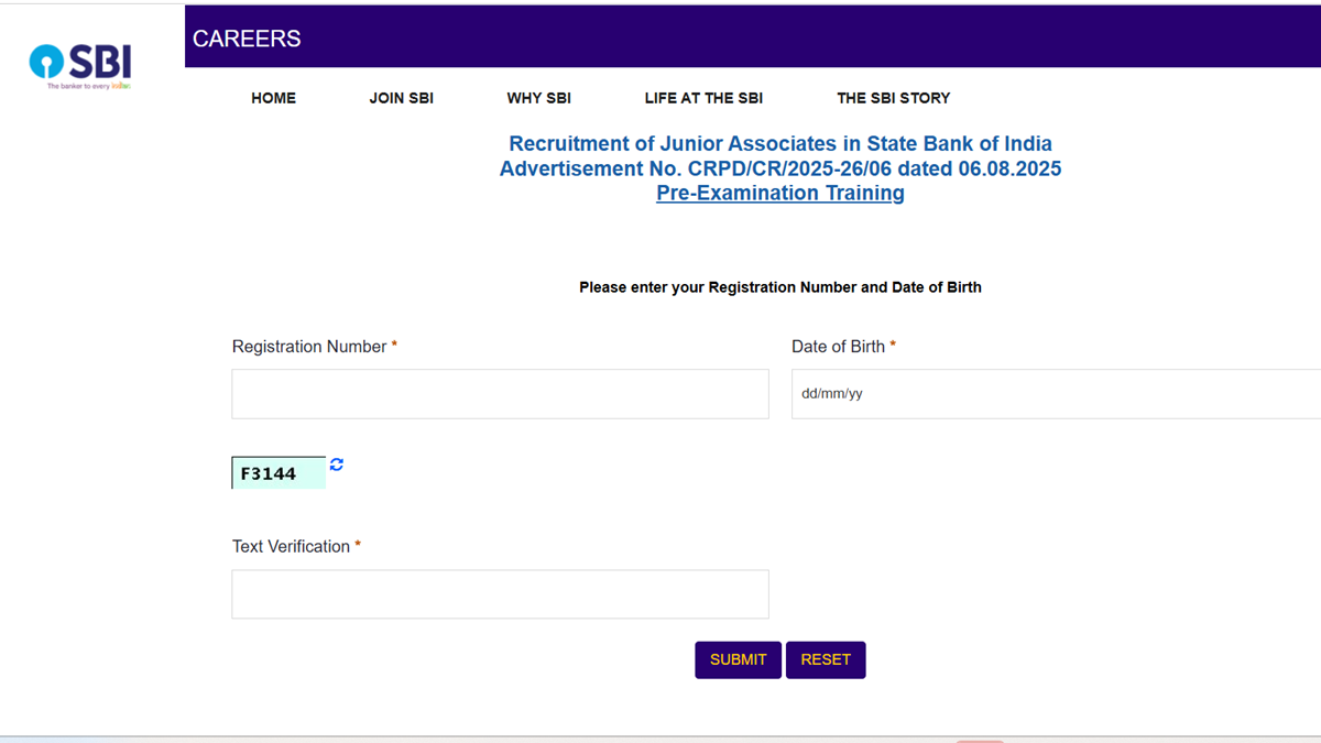 SBI Clerk Prelims Admit Card 2025: Download SBI PET Exam Admit Card at sbi.co.in - Direct Link Here