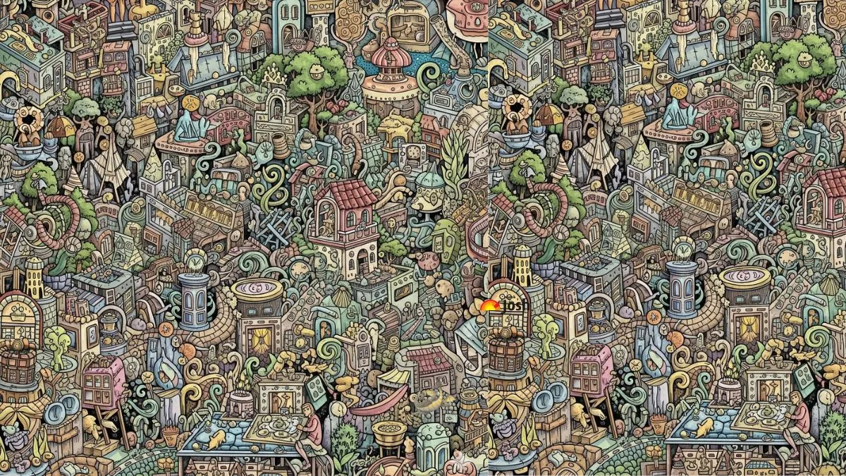 Find the Dragon in this Beautiful Artwork Optical Illusion
