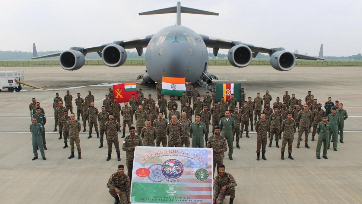Yudh Abhyas 2025: India and US Begin Joint Military Exercise in Alaska