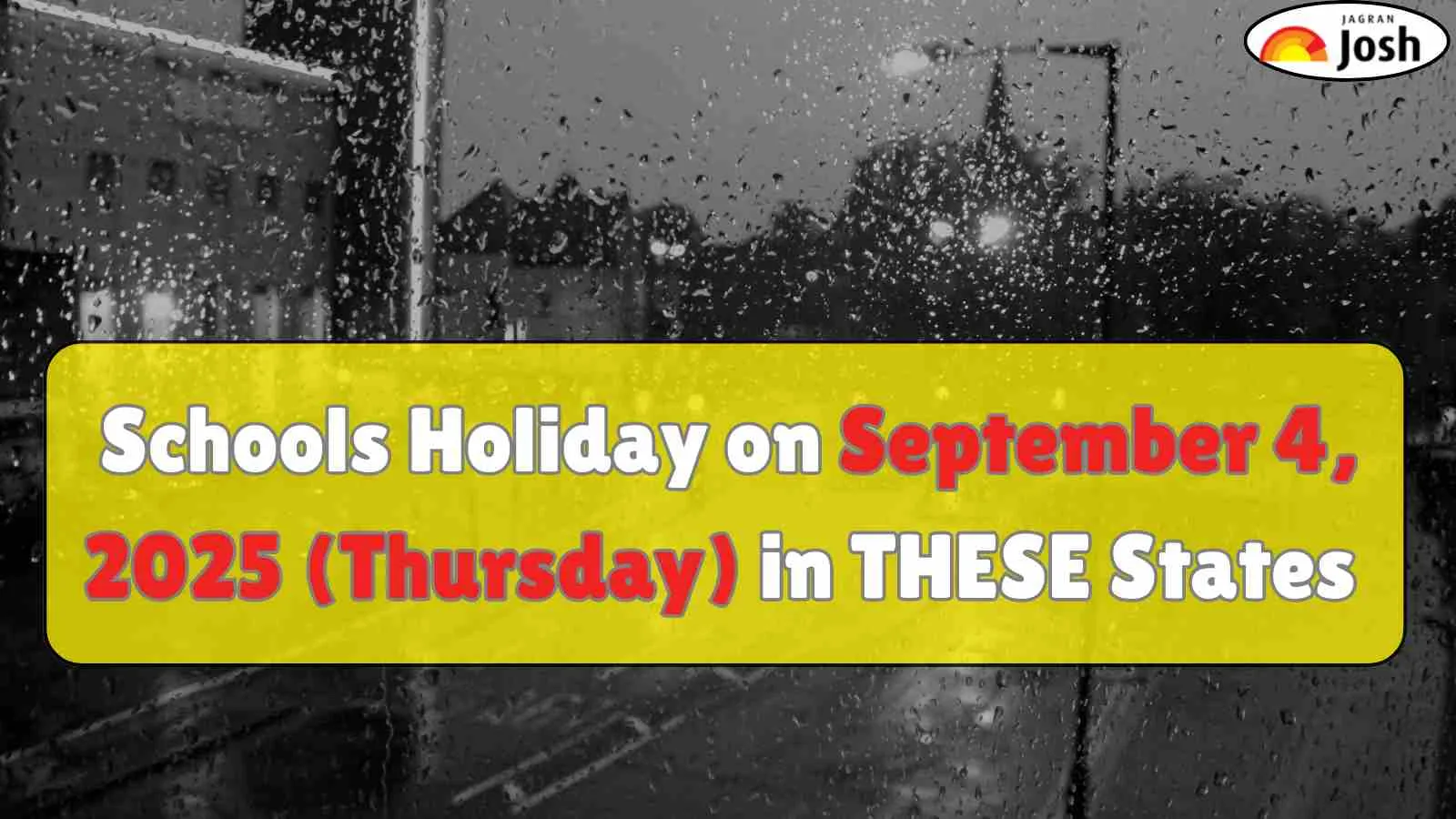 School Closed on September 4, 2025 in these States