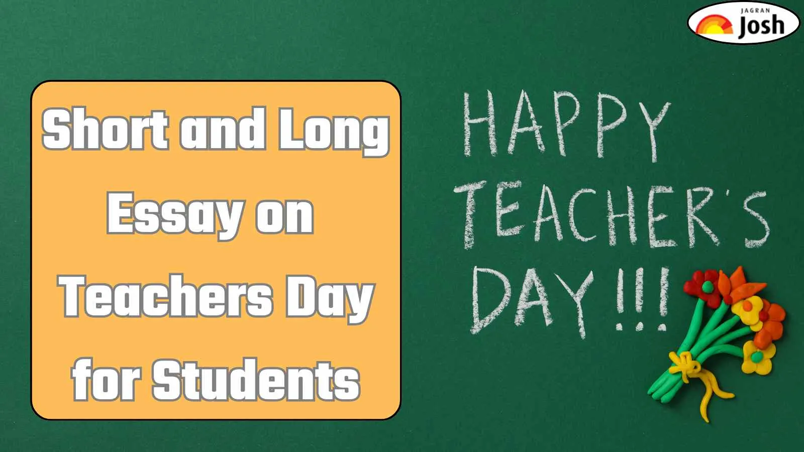Get here Short and Long Essay on Teachers Day 2025 (5th September)