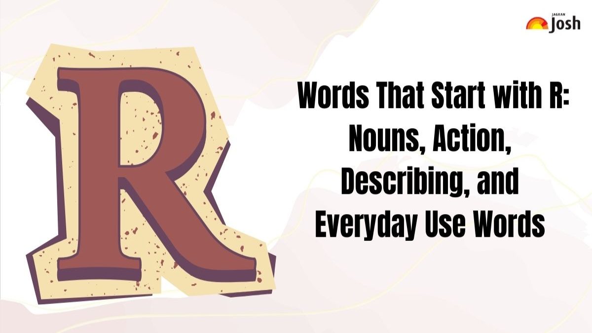 Words That Start with R: Nouns, Action, Describing, and Everyday Use Words