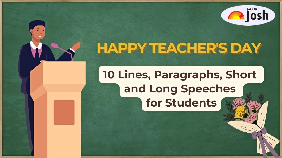 Check Short & Long Speeches on Teachers Day 2025
