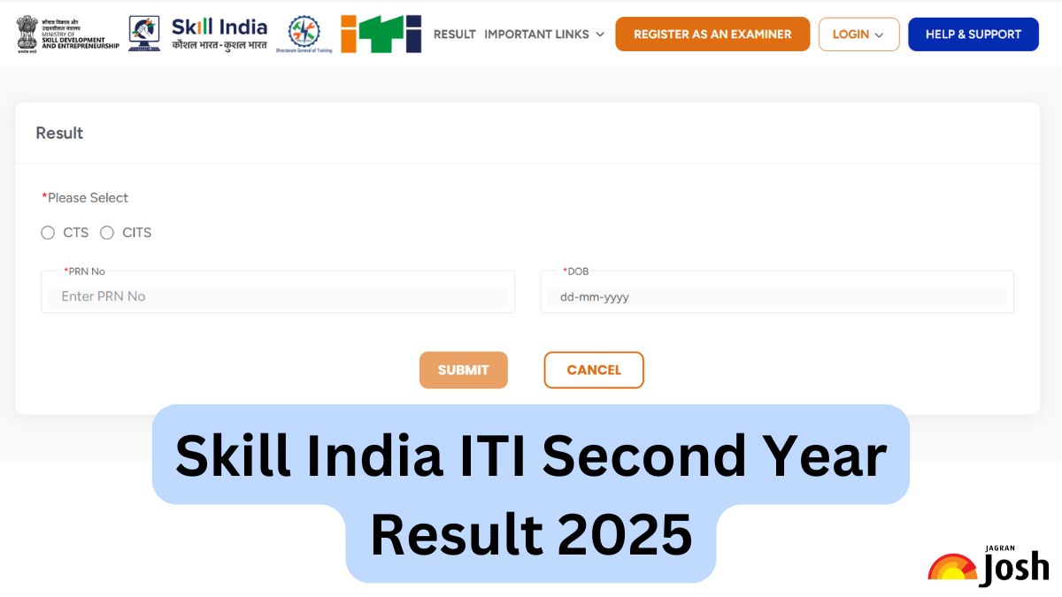 Skill India ITI Result Second Year Result 2025 Out at skillindiadigital.gov.in, Check How to Download Marksheet PDF - Link Here
