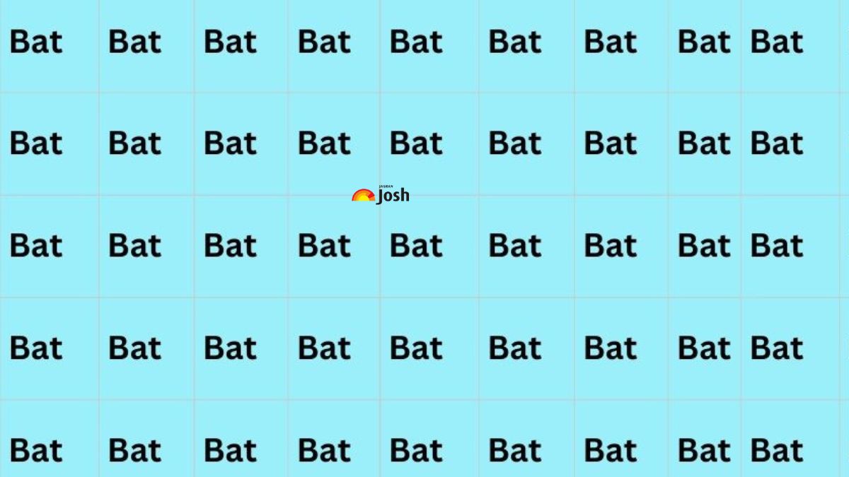 Find out the Hidden “Rat” word among the Seas of “Bat” words, using your 169+ IQ Level with Lynx-Eye Sight