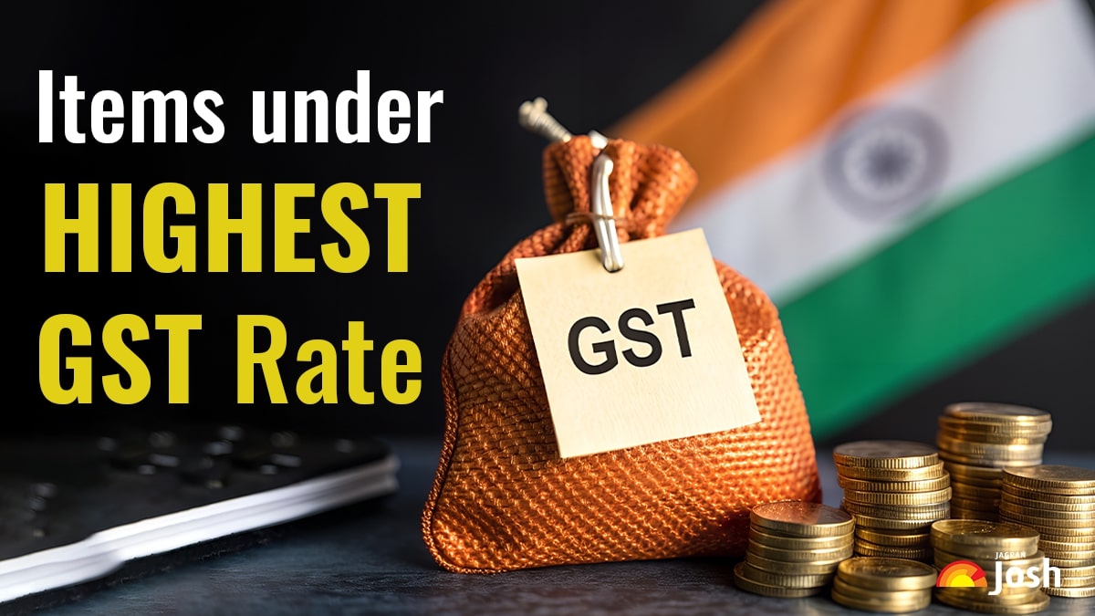 New GST Slab Introduced: List of Items under Highest GST Rate