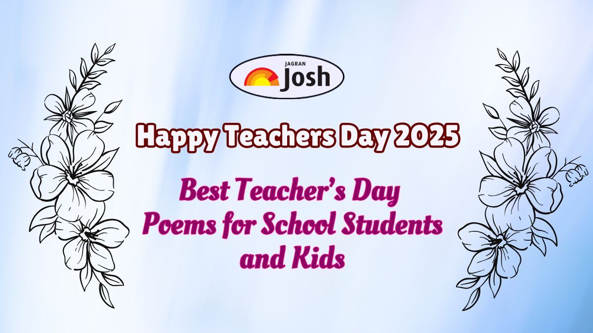 15 Best Teacher’s Day Poems in English for School Kids and Children
