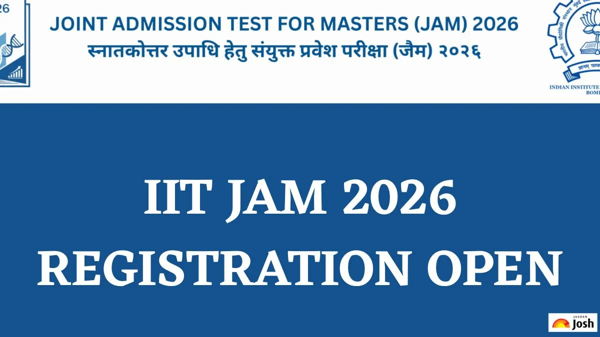 Everything You Need to Know About IIT JAM 2026 JOAPS Portal Open For Registration