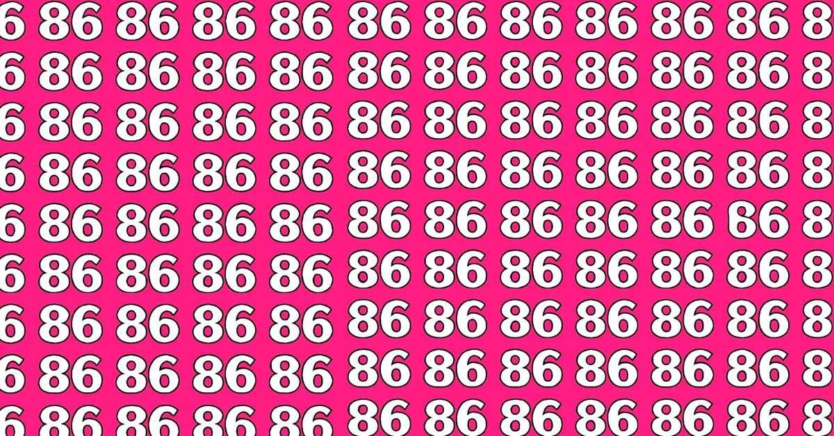 Find the Hidden B6 Among the 86