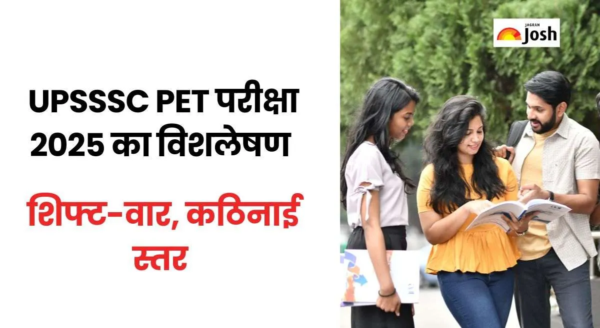 UP PET 2025 Exam Analysis in hindi
