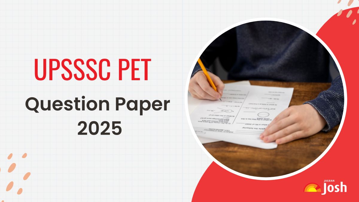 UPSSSC PET Question Paper 2025: Download Today’s Shift 1 Paper PDF for All Sets