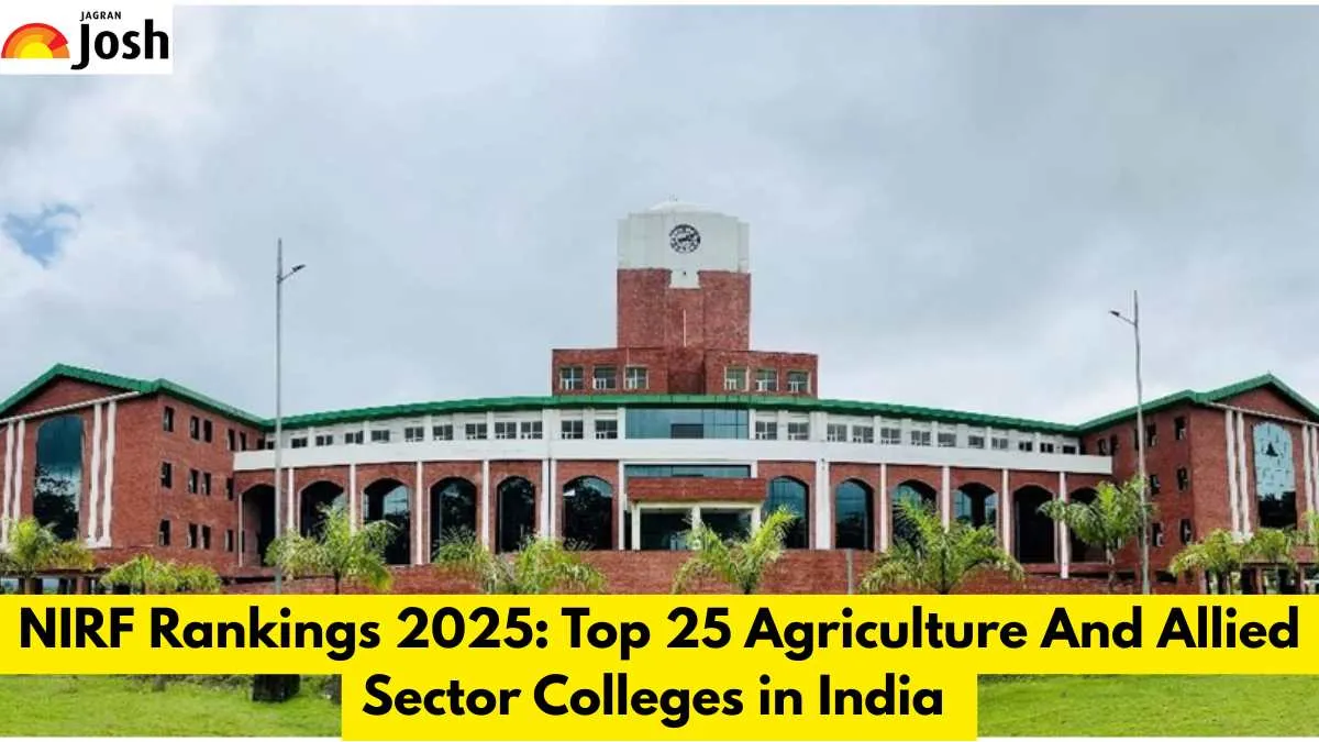 NIRF Rankings 2025: Top 25 Agriculture And Allied Sector Colleges
