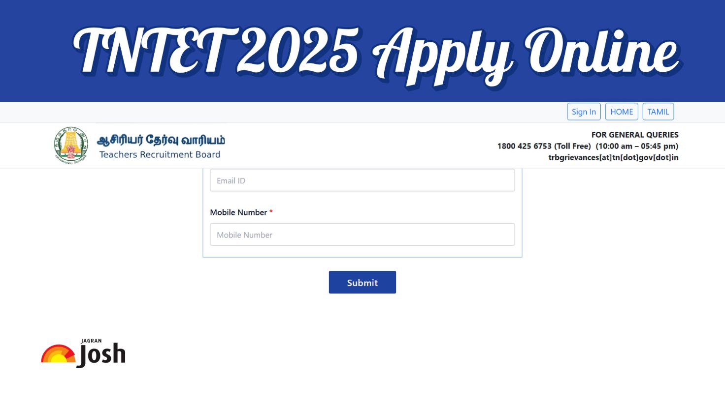 TN TET Apply Online 2025 Ends Today at trb.tn.gov.in, Complete Your Application Now
