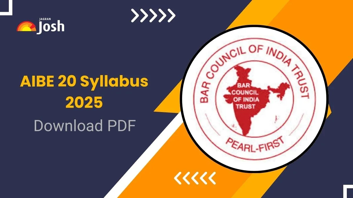 AIBE 20 Syllabus 2025