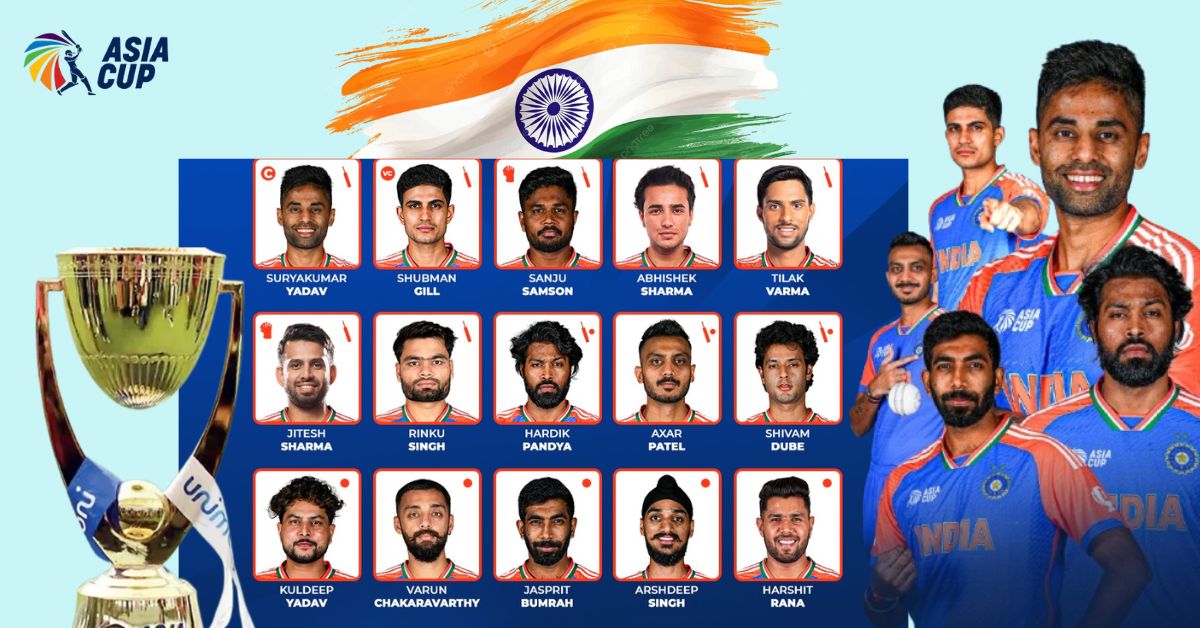 Asia Cup 2025: India Squad Announced: Check Full List and India Team Schedule Here!