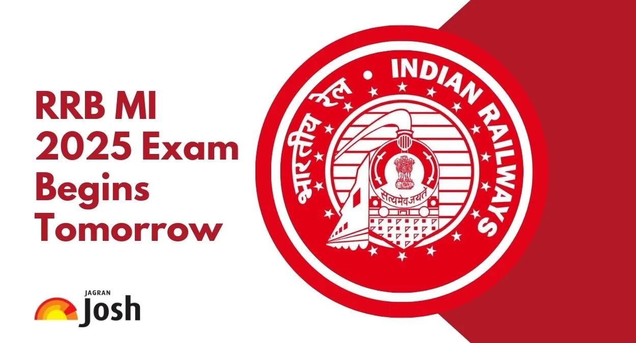 RRB Ministerial and Isolated Categories 2025 Exam begins tomorrow