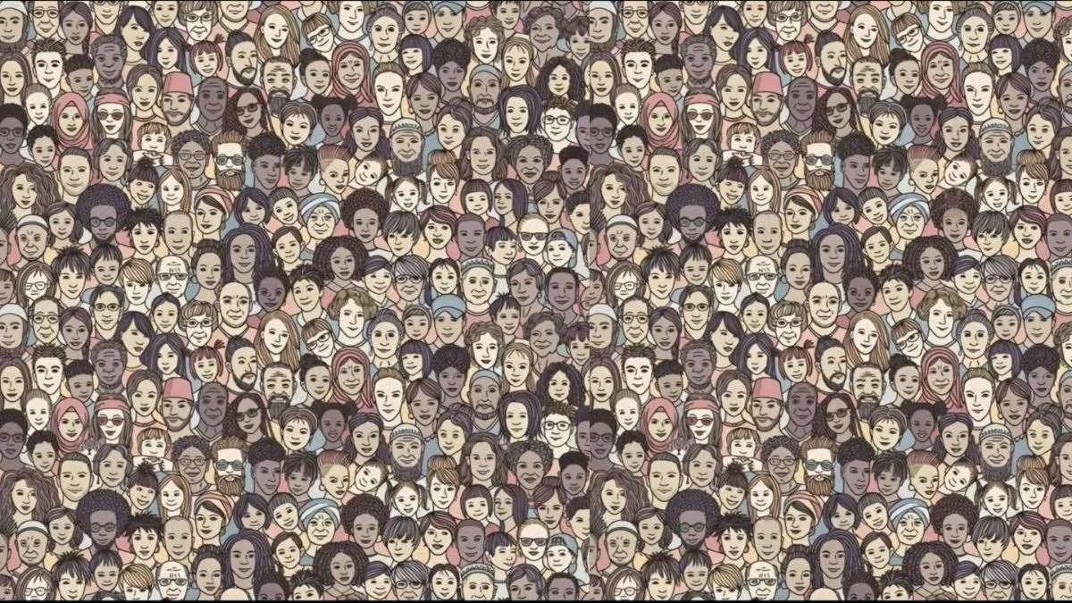 Find the Hidden Cat in this Dense Crowd of Diverse Faces