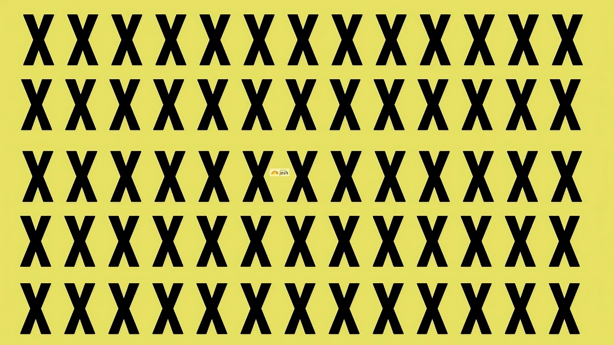 You're a Genius With Hawk-Eye Vision If You Can Spot Y Among X’s in 5 Seconds!