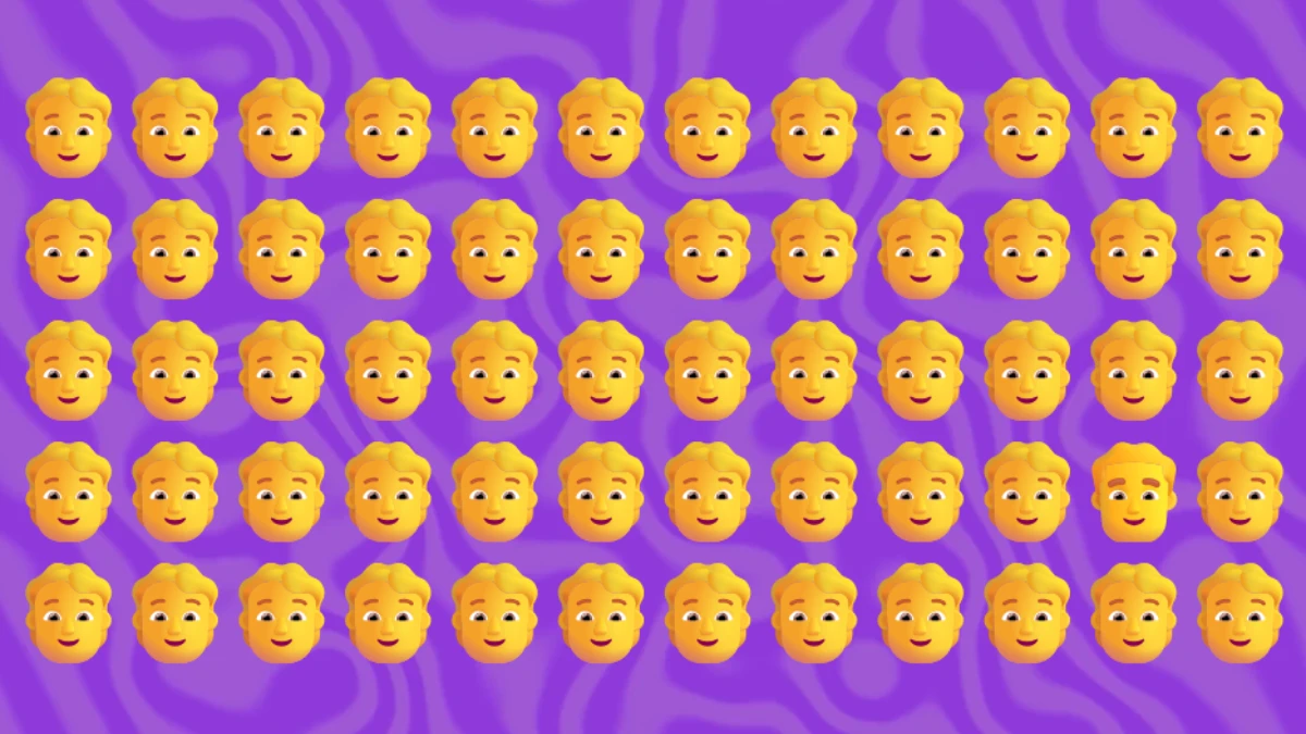 Only 1% with the Sharpest Eyes Can Find the Odd Man in 4 Seconds!