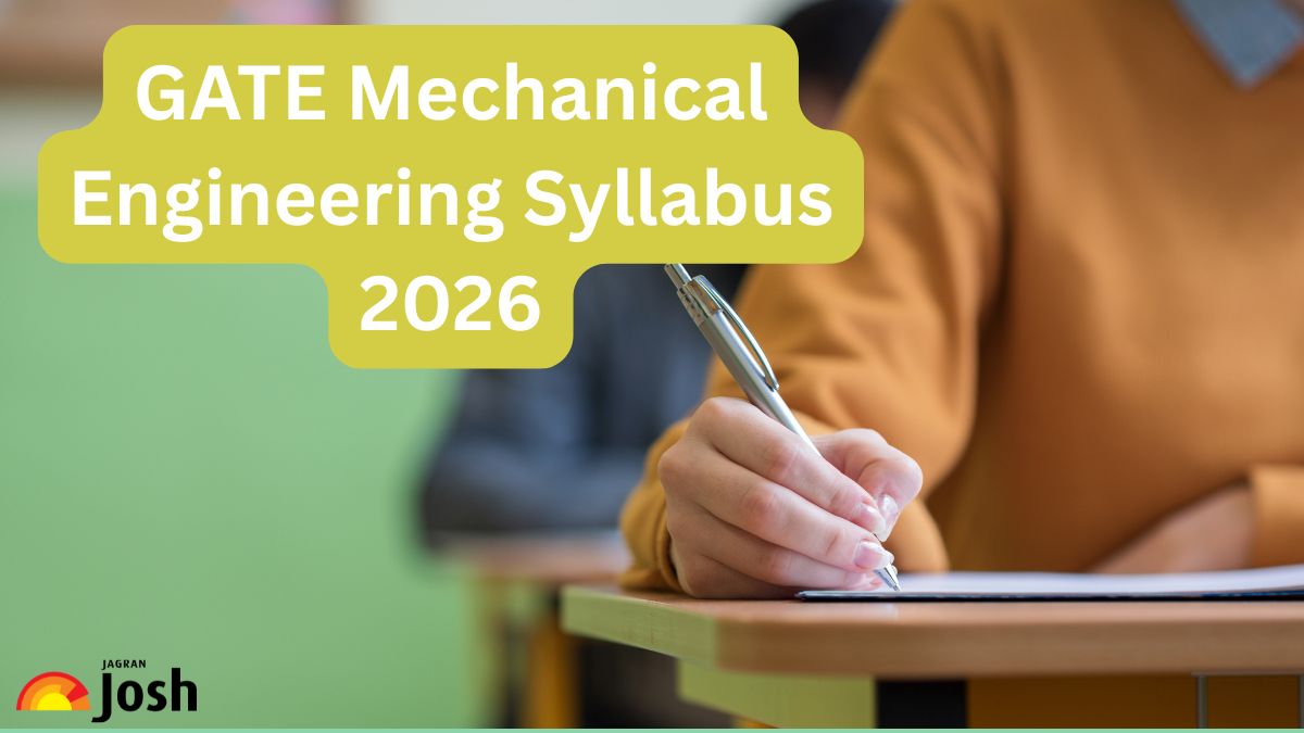 GATE ME Syllabus 2026, Check Mechanical Engineering Important Topics, Download PDF