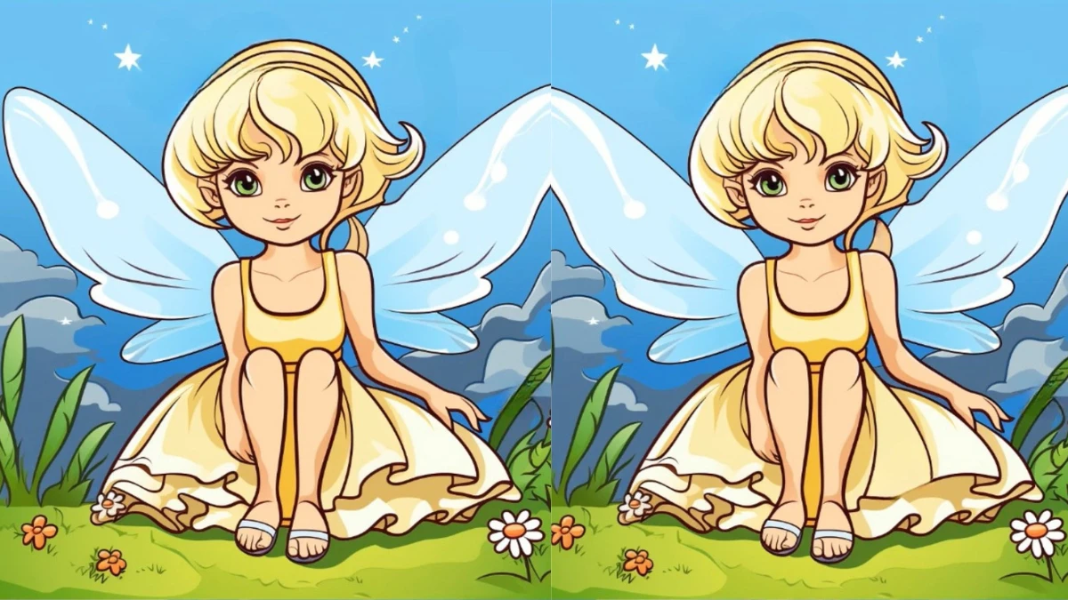 Spot 3 Differences in the Fairy Pictures in 15 Seconds!