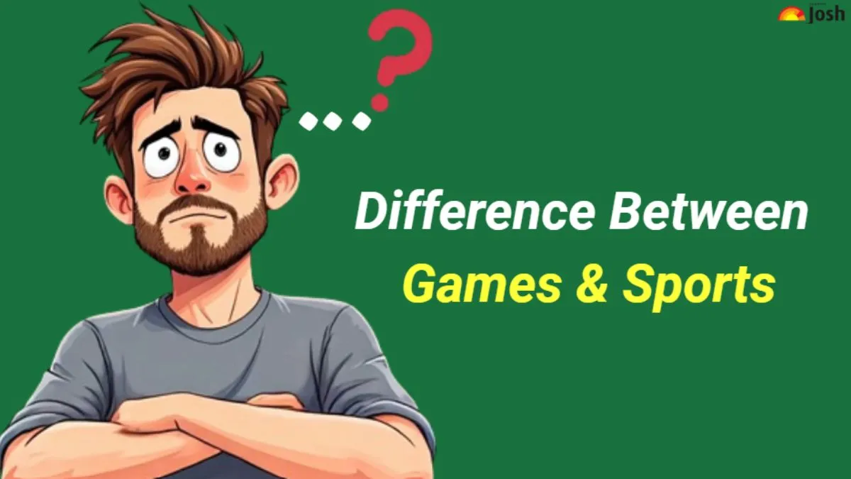 Check the difference between Games and Sports